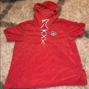 Pink ivory ella bathing suit coverup